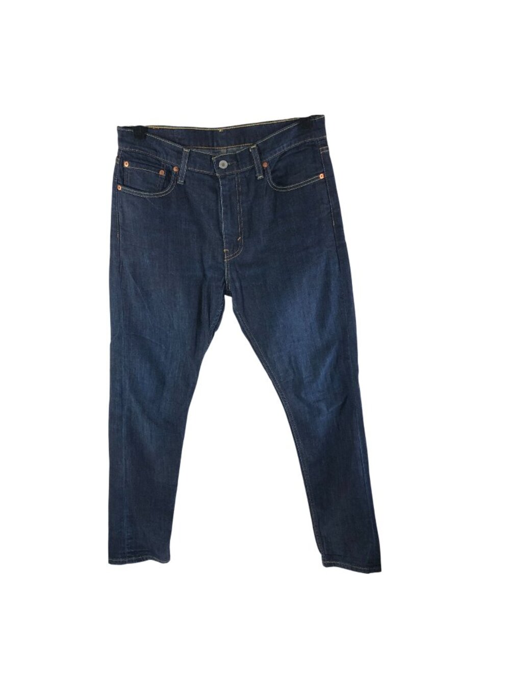 Levis 512 Slim Taper Fit Mens Jeans 33x32 Dark Wash Denim Stretch